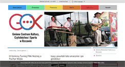 Desktop Screenshot of kultura.rzezawa.pl
